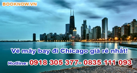 Vé máy bay đi Chicago