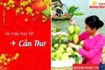 Vé máy bay tết 2017  đi Cần Thơ giá rẻ